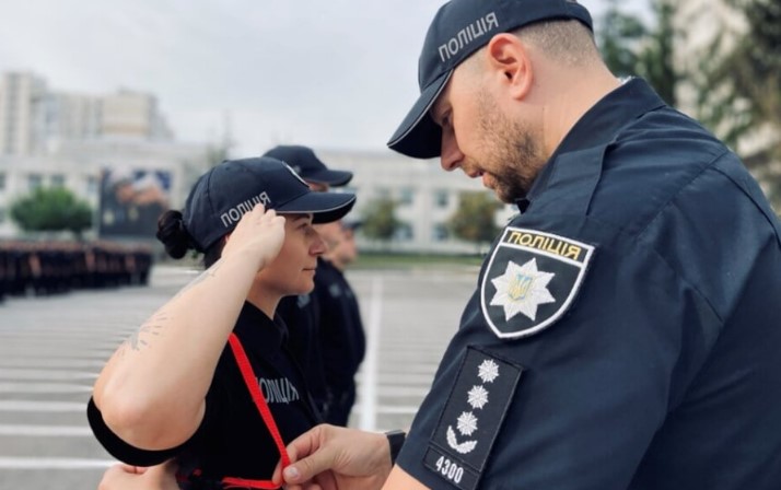 шевроны полиции расположение